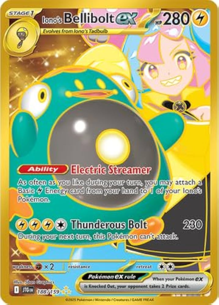 海外限定 Iono’s Bellinolt Premium Collection Vortex Game Store - Pokemon TCG Iono's Bellibolt EX Premium